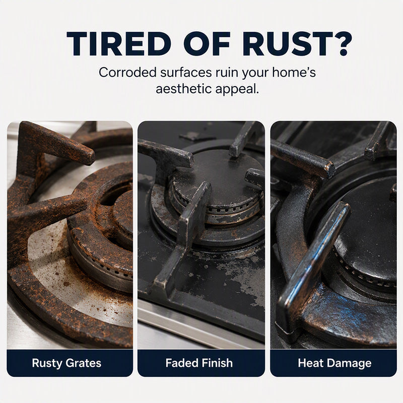 🛒50% OFF✨Cast Iron Stove Polish with Sponge – Cleans, polishes, and protects your cast iron stove ✨