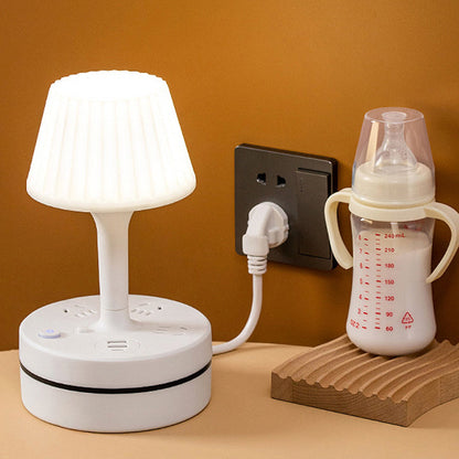 💡 Bedside Lamp with AC Outlets & USB Ports – Light, Charge & Power in One ✨