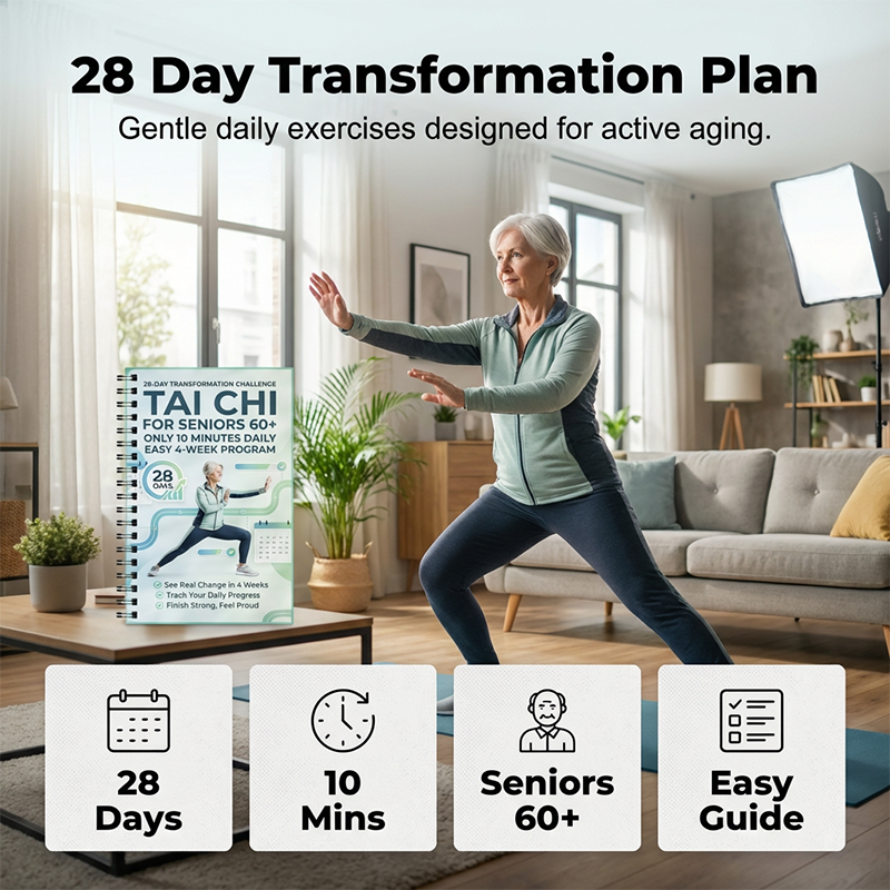 ⏳Limited-time 49% off⏰Wellness Pick | 28-Day Tai Chi Book🧘☯️
