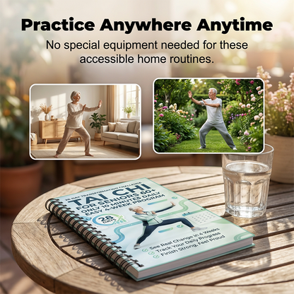 ⏳Limited-time 49% off⏰Wellness Pick | 28-Day Tai Chi Book🧘☯️