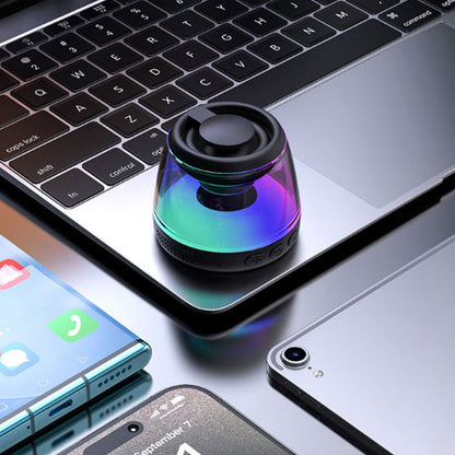 ⏳🔥LIMITED-TIME 49% OFF! ⏰Magnetic Mini Bluetooth Speaker with RGB Light