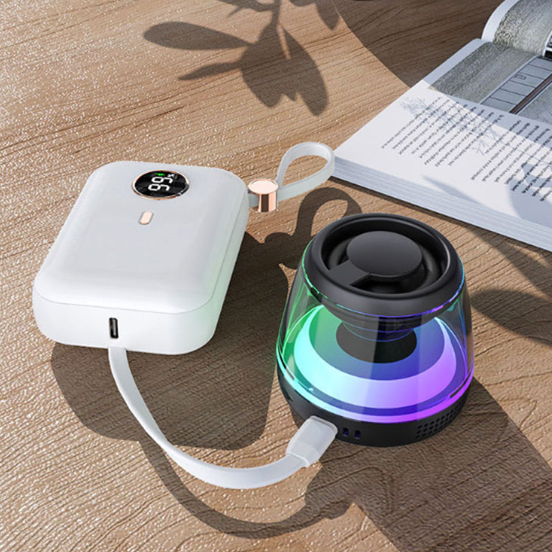 📢📢40% OFF !! ⏰Magnetic Bluetooth Speaker with RGB Light