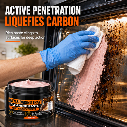🔥Erase Burnt Grease Instantly! Heavy-Duty Cleaning Paste
